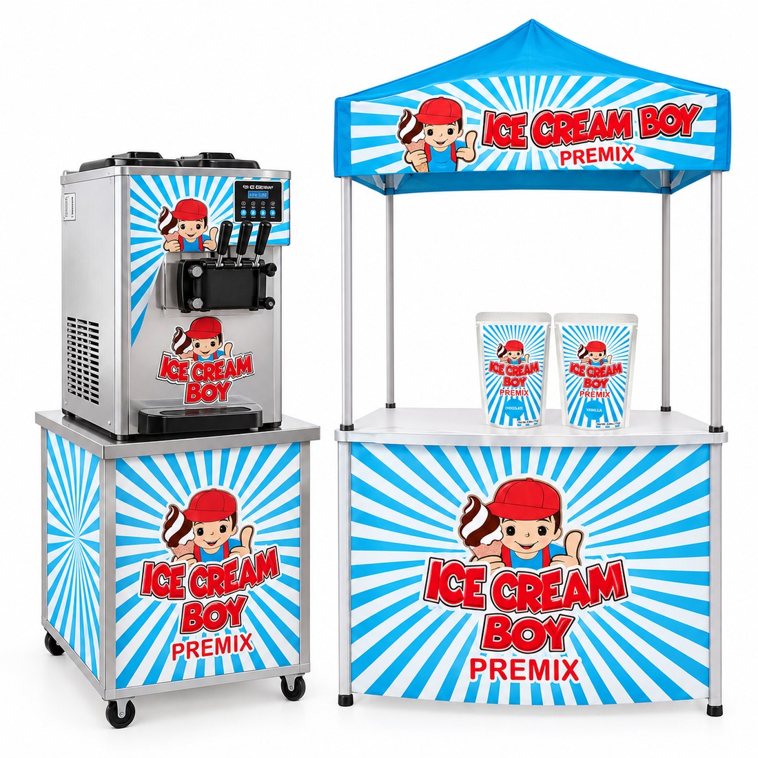 Miguelitos Soft Serve Ice Cream Package