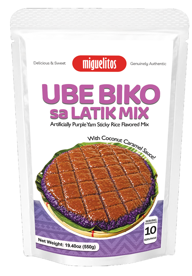 Miguelitos Ube Biko sa Latik Mix pouch