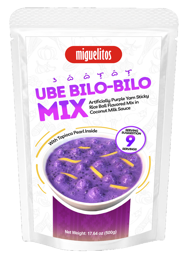 Miguelitos Ube Bilo-Bilo Mix pouch