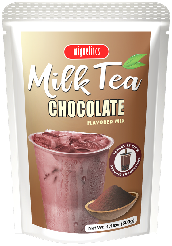 Milk Tea Chocolate pouch