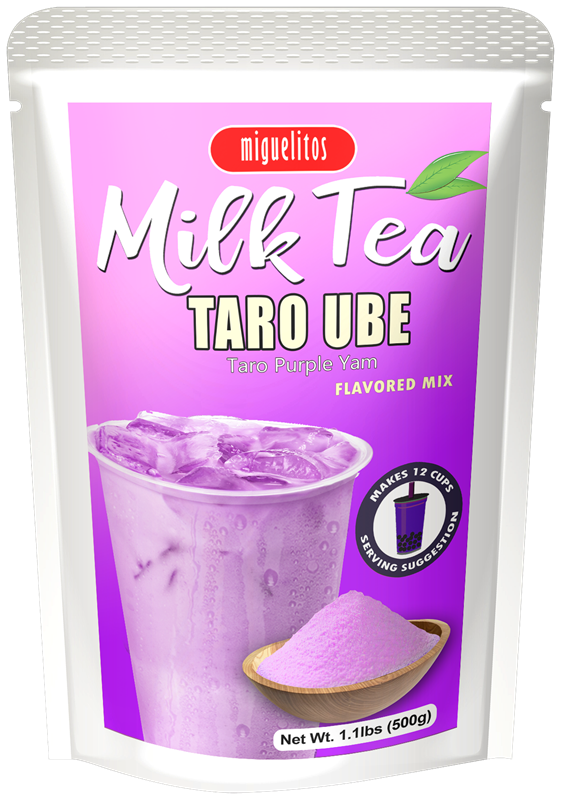 Milk Tea Taro Ube pouch