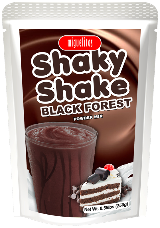 Shaky Shake Powder Mix Black Forest pouch