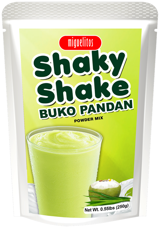 Shaky Shake Powder Mix Buko Pandan pouch
