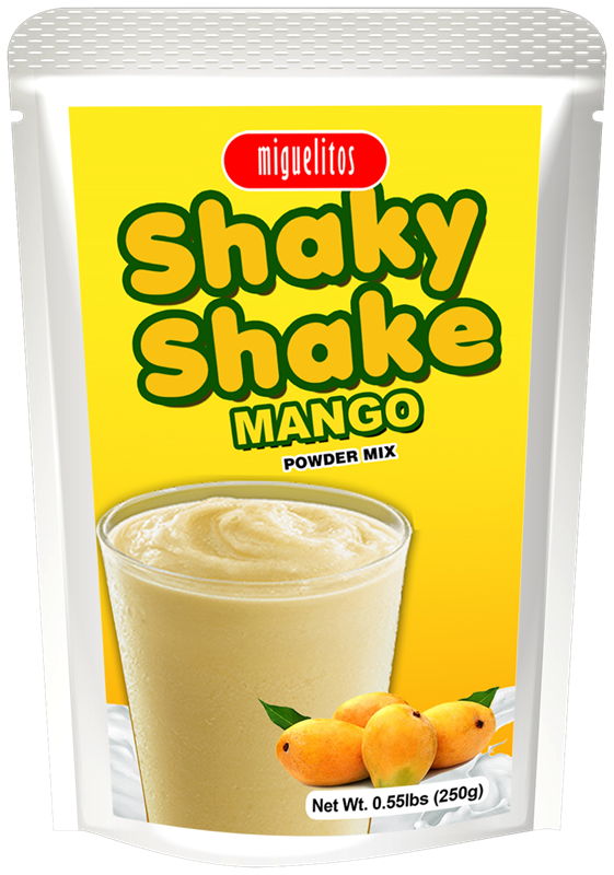 Shaky Shake Powder Mix Mango pouch