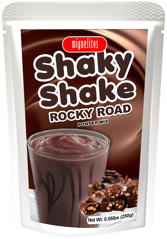 Shaky Shake Powder Mix Rocky Road pouch