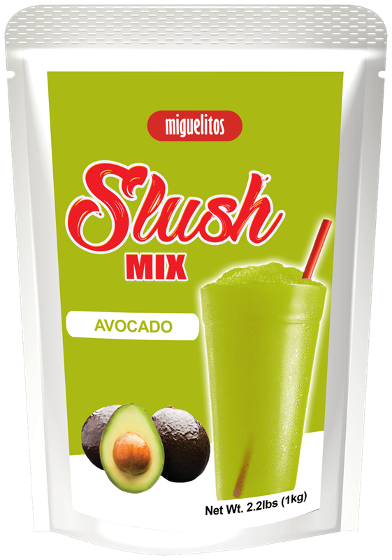 Slush Mix Avocado pouch