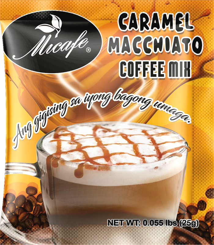 Micafe Caramel Macchiato Coffee Mix sachet