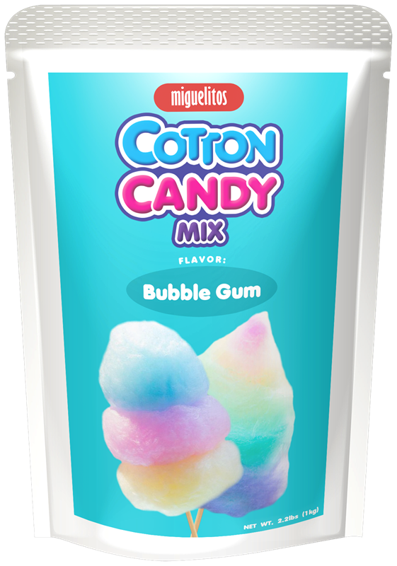 Cotton Candy Mix Bubble Gum pouch