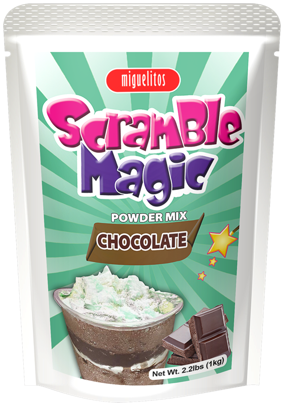 Scramble Magic Powder Mix Chocolate pouch