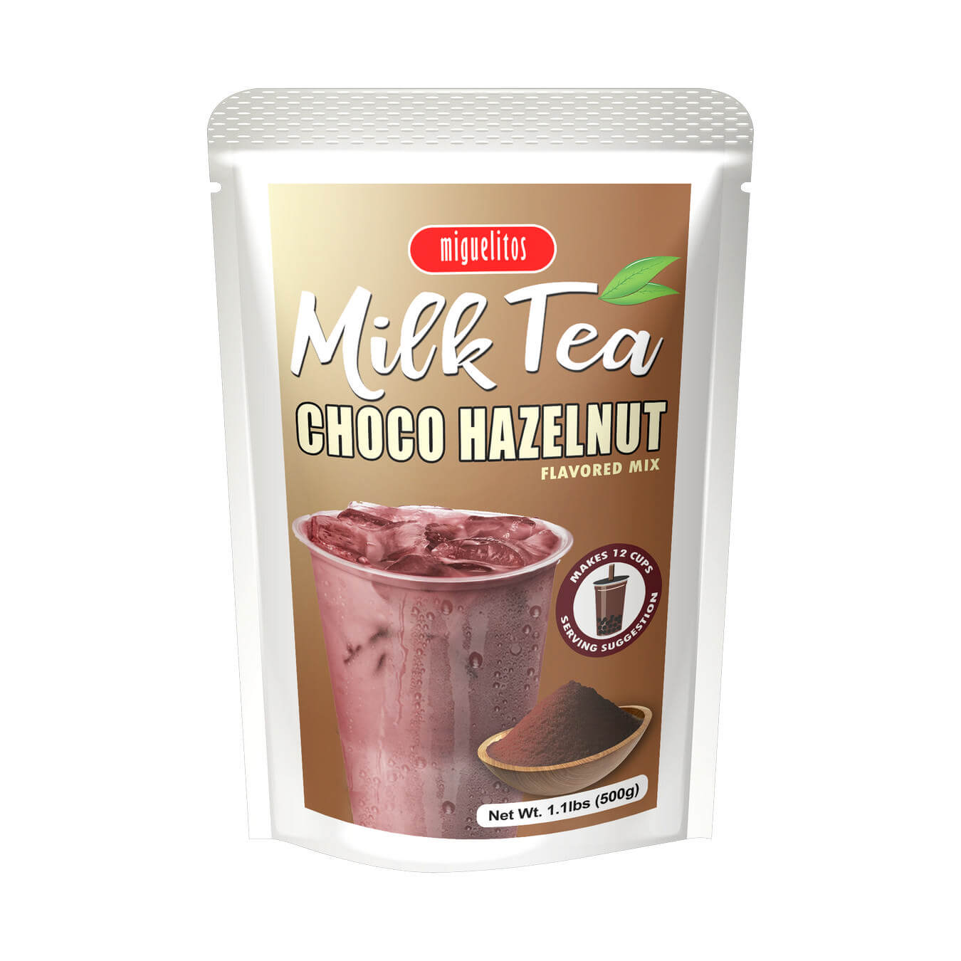 Milk Tea Choco Hazelnut