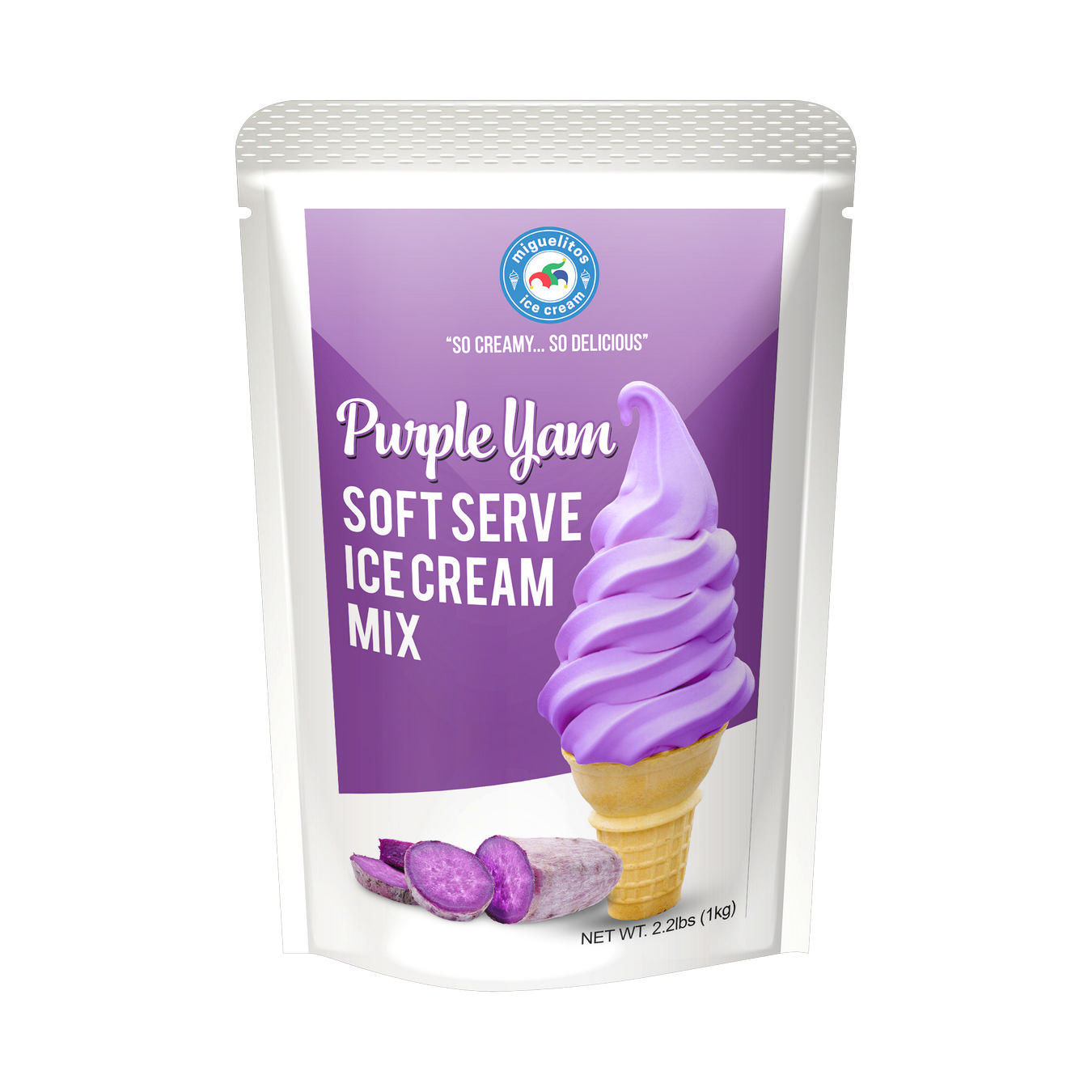 Purple Yam Soft Serve